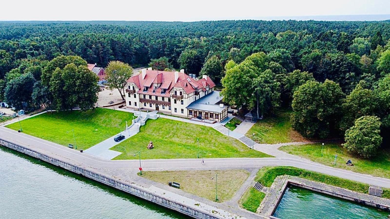 Smiltynes Kurhauzas Sandkrug Kurhaus Klaipėda Buitenkant foto